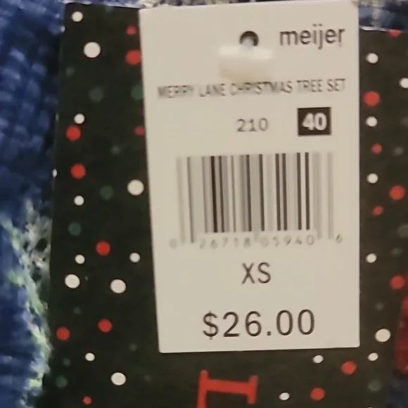 Colorful Tree Pattern Kids Pajama Set - Picture 3 of 3